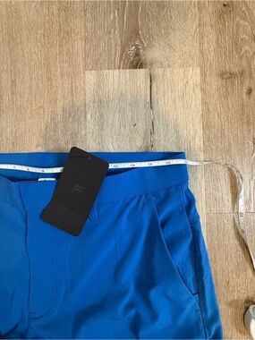 FIBLETICS Men’s Athletic Shorts in Vibrant Blue